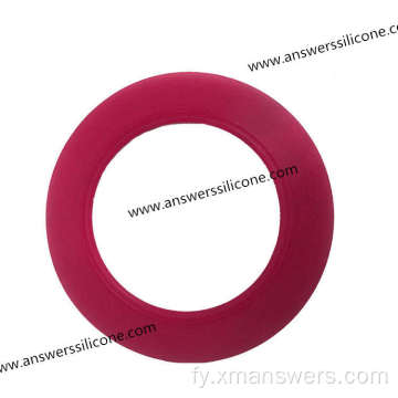 Oanpaste rubberfoarmde silikon o-ring grommet